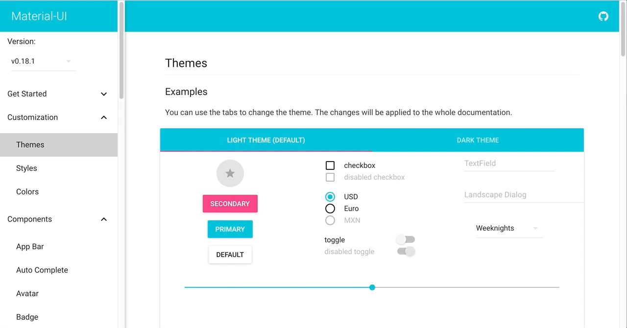 material-ui-themes